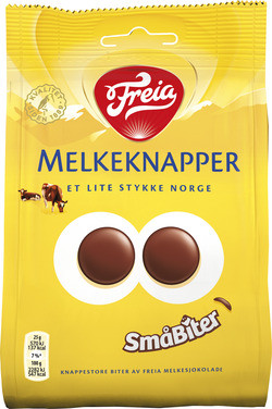 Melkeknapper Småbiter 145g FREIA