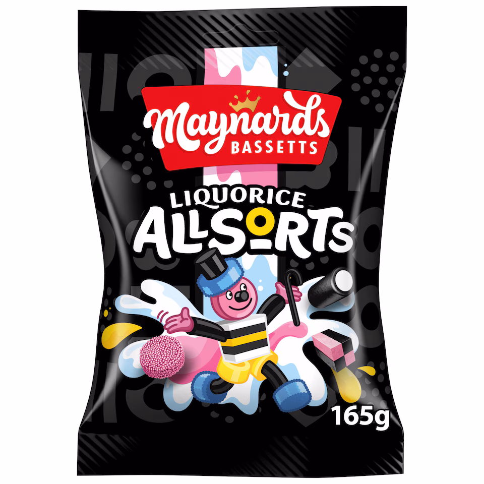 Maynards Bassetts Liquorice Allsorts 165g