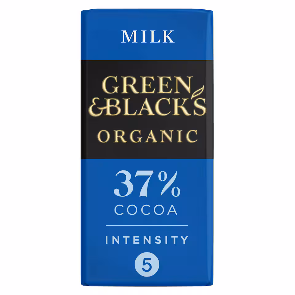 Green & Black's Organic Milk Chocolate Bar 90g