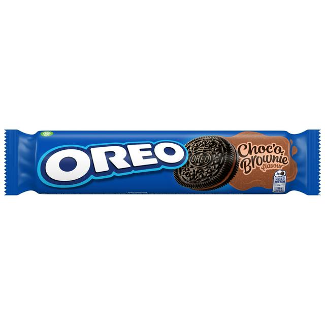 Oreo Choco Brownie Cookie Sandwich Biscuits Pack 154g