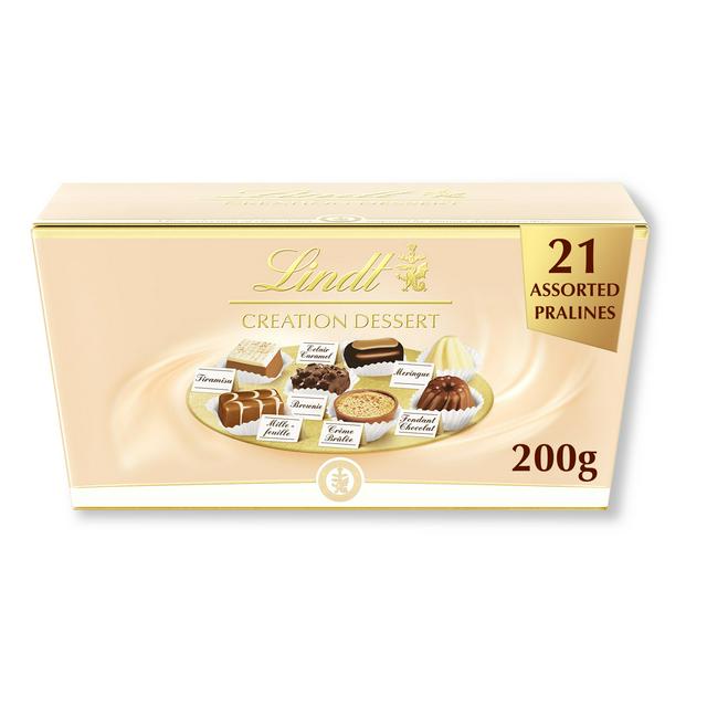 Lindt Creation Dessert Assorted Chocolate Box 200g