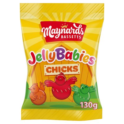 Maynards Bassetts Jelly Babies Chicks Sweets Bag
