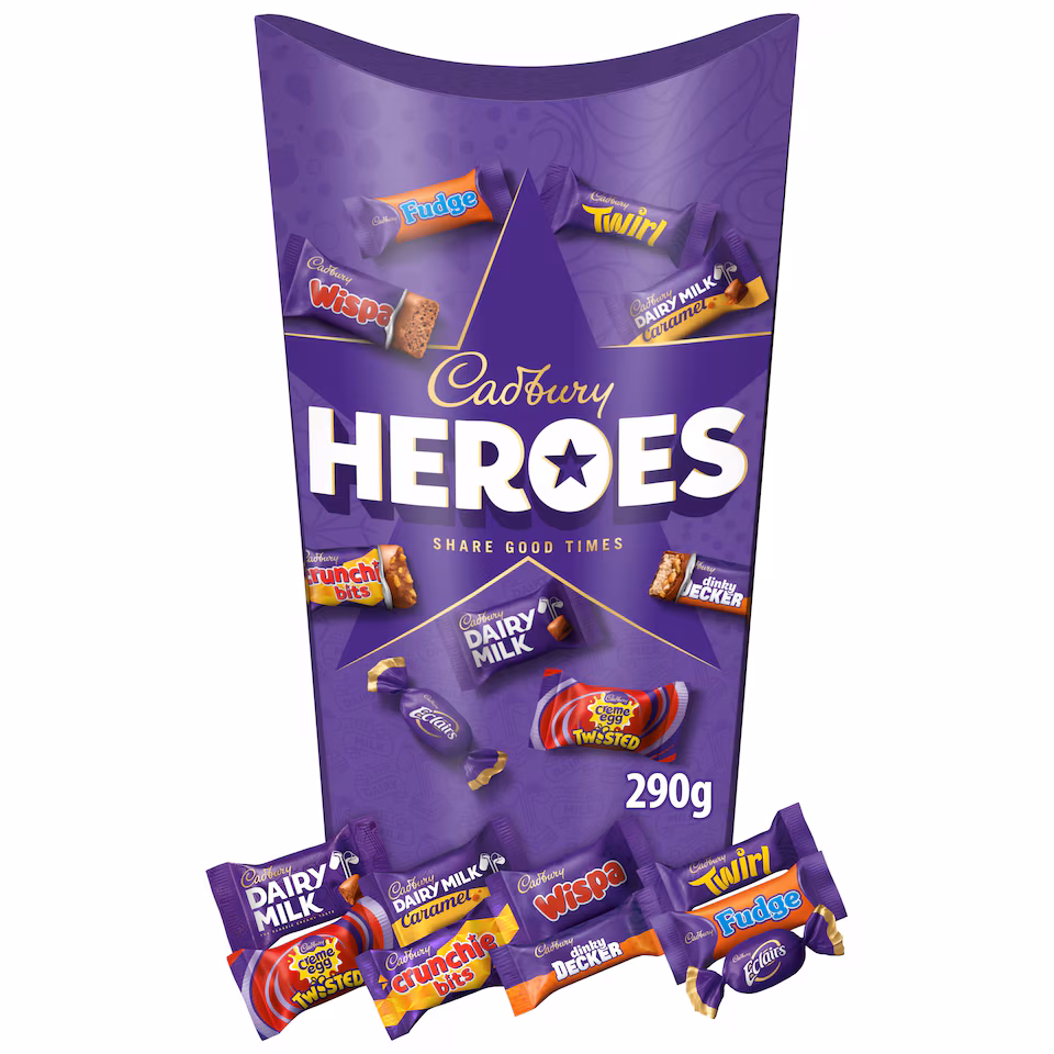 Cadbury Heroes Chocolate Box 290g