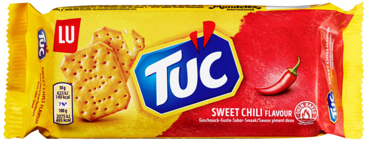 Tuc Kjeks Sweet Chili 100g Lu