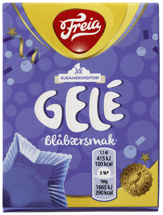 Gele Blåbær 125g Freia
