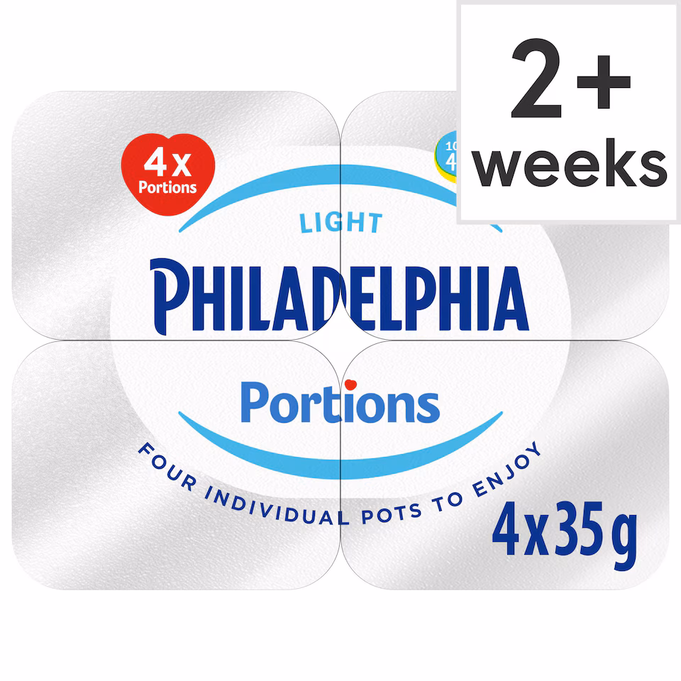 Philadelphia Light Soft Cheese Mini Tubs 4 x 35g