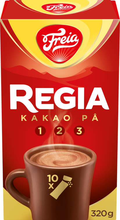 Sjokoladedrikk 10pk 320g Regia