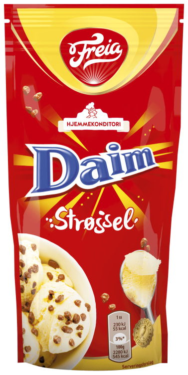 Strøssel Daim 100g Freia