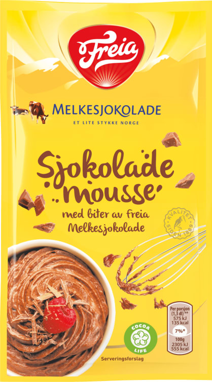 Sjokolademousse Sjokobiter 100g Freia