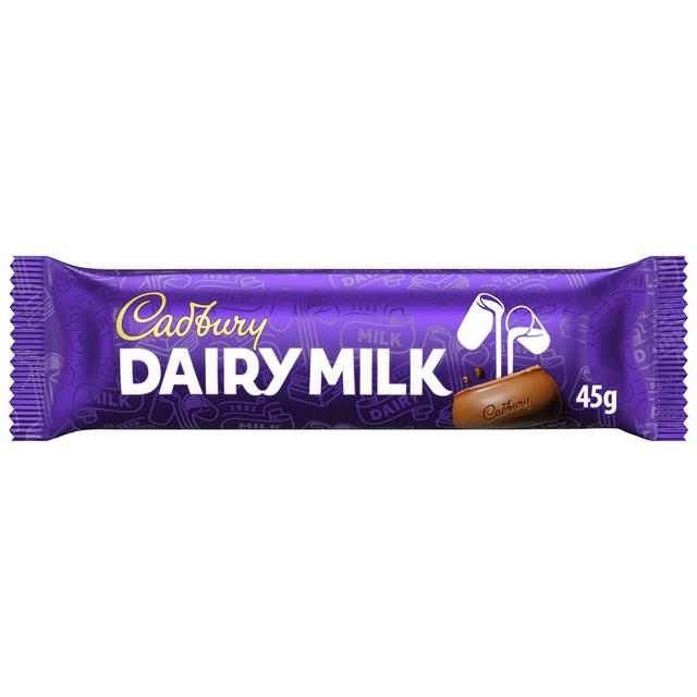 Cadbury Dairy Milk Chocolate Bar 45g