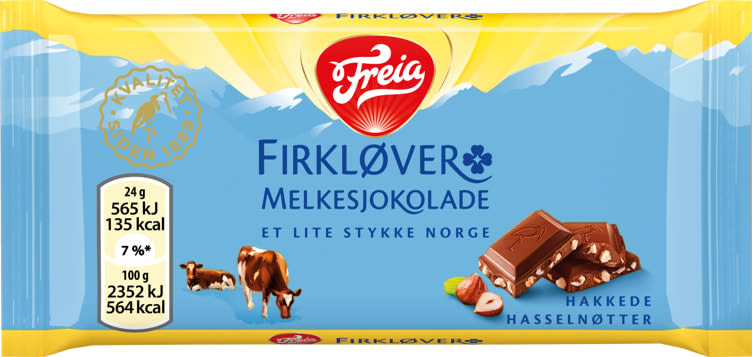 Firkløver 24g Freia