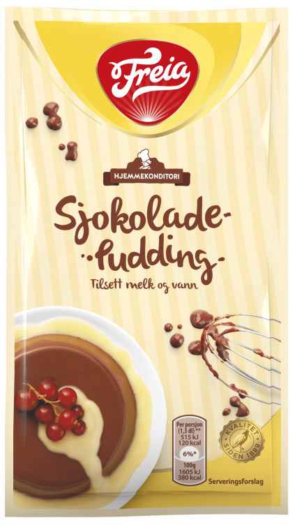 Sjokoladepudding 113g Freia