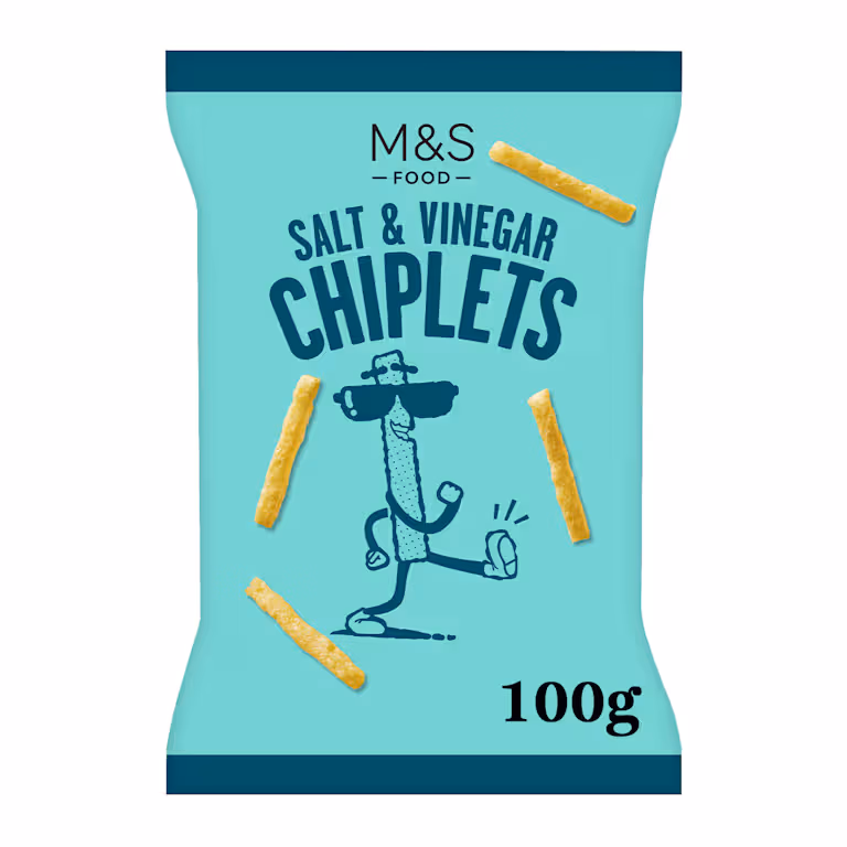 M&S Salt & Vinegar Chiplets