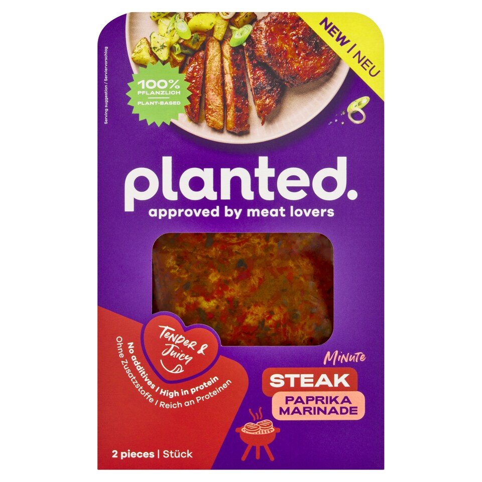 planted steak Paprika Marinade 160g