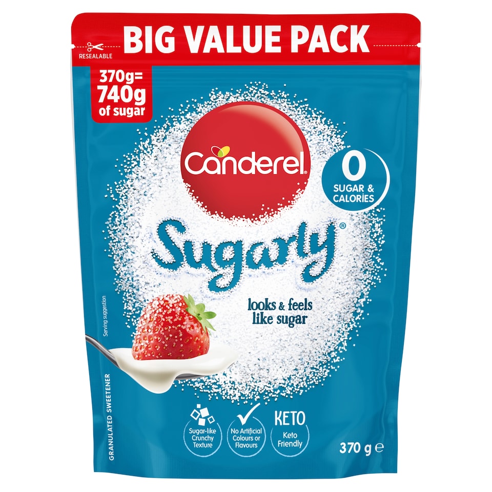 Canderel Sugarly Zero Calorie Sweetener 370G