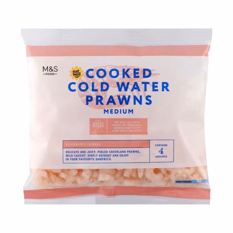 M&S Cooked Cold Water Prawns