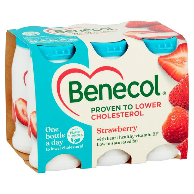 Benecol Yogurt Drink Strawberry 6x67.5g