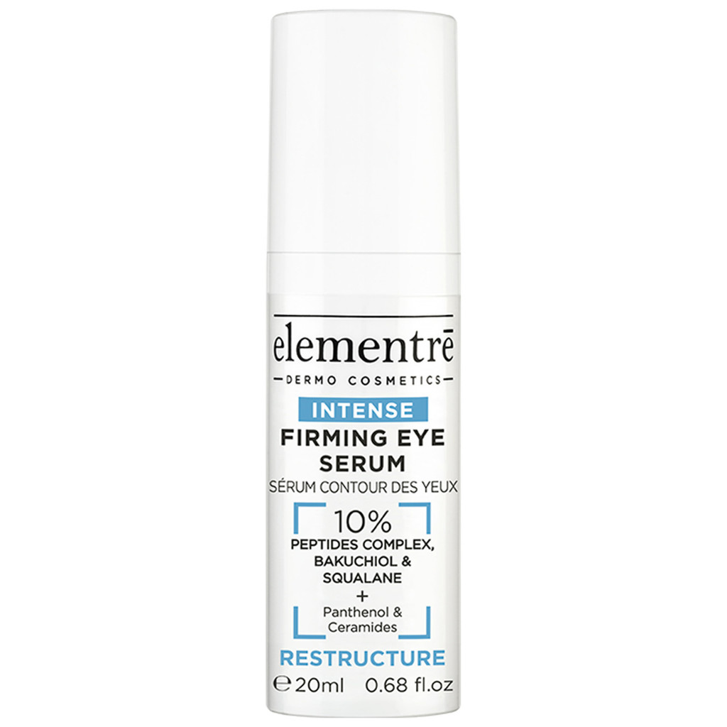 elementrē Firming Eye Serum - 10% Peptides, Bakuchiol, Squalane 20 ml