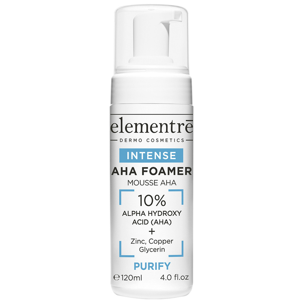 elementrē AHA Foamer - 10% Alpha Hydroxy Acid 120 ml