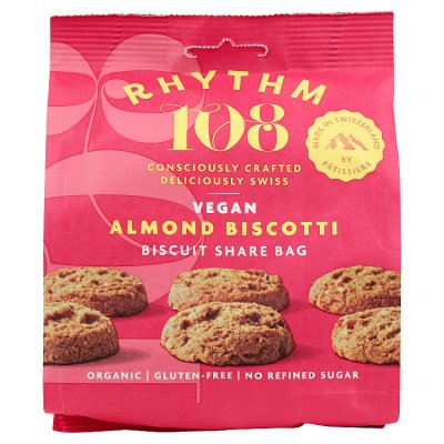 Rhythm108 Swiss Vegan Almond Biscotti