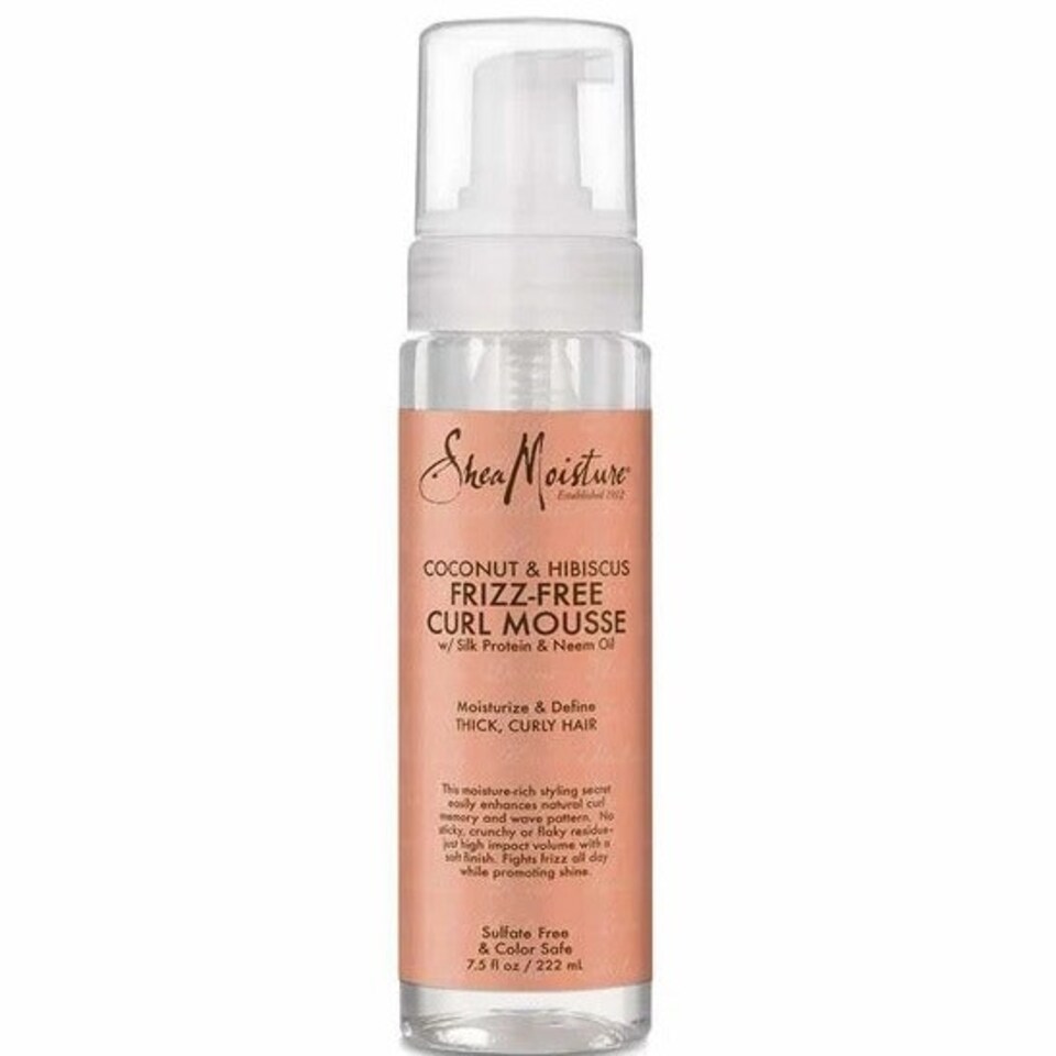 Shea Moisture Coconut & Hibiscus Frizz Free Curl Mousse 7.5oz
