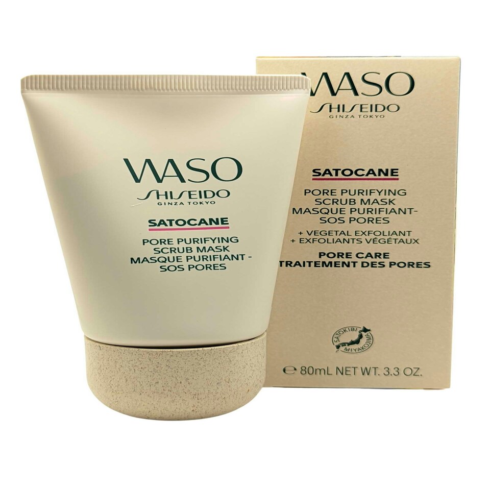 Shiseido Waso Satocane Pore Purifying Face Scrub Mask 80ml Shiseido