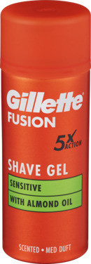 Barbergel Fusion Sensivive 75ml Gillette