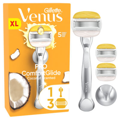 Venus ComfortGlide Coconut with Olay Handle + 3 Blades