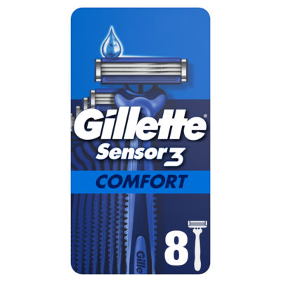 Gillette Sensor3 Comfort, Disposable Razors
