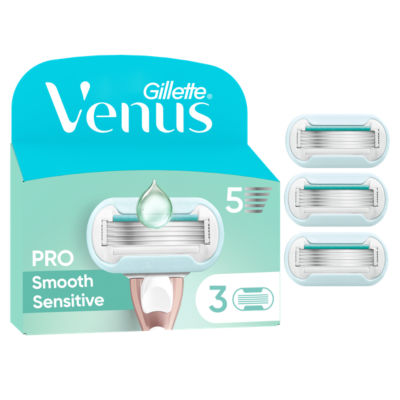 Venus Sensitive Blades x 3