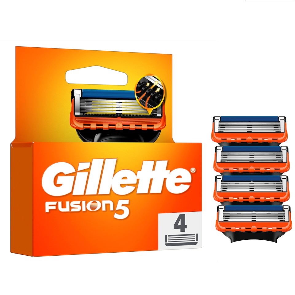 Gillette Fusion5 Men's Razor Blade Refills 4 Pack