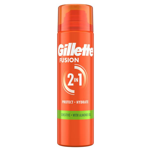 Gillette Fusion Sensitive Skin Shaving Gel 200ml