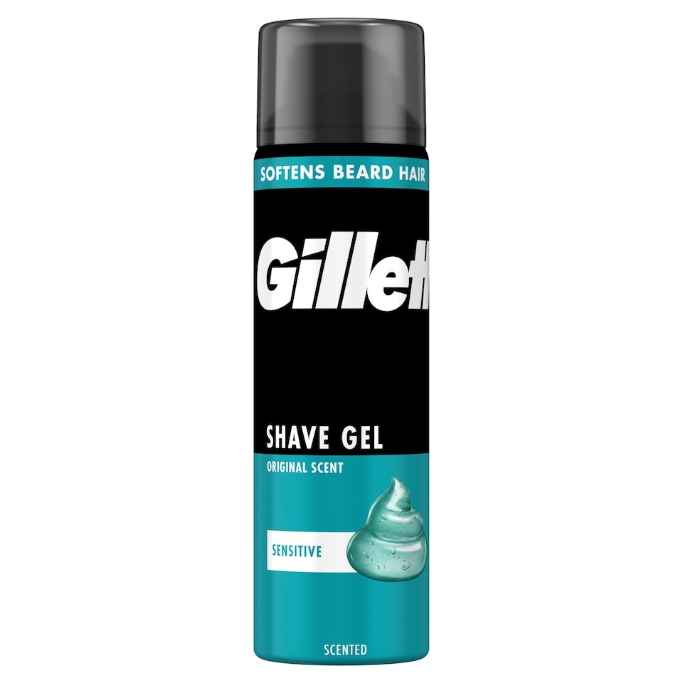 Gillette Sensitive Skin Shaving Gel 200ml