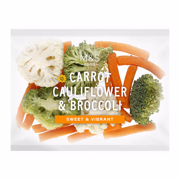 M&S Carrots, Cauliflower and Broccoli