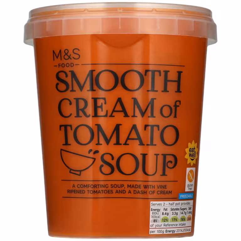 M&S Smooth Cream of Tomato Soup
