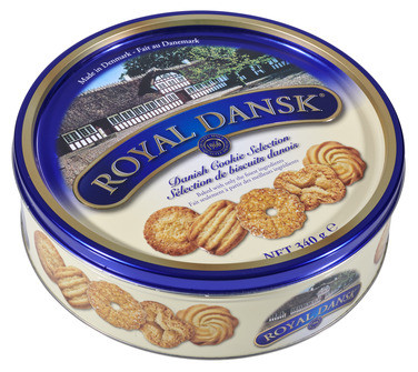 Danish Cookie Selection 340g Royal Dansk
