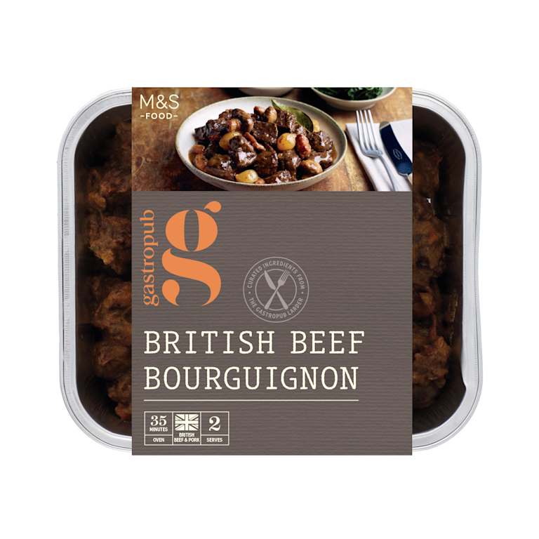 M&S British Beef Bourguignon