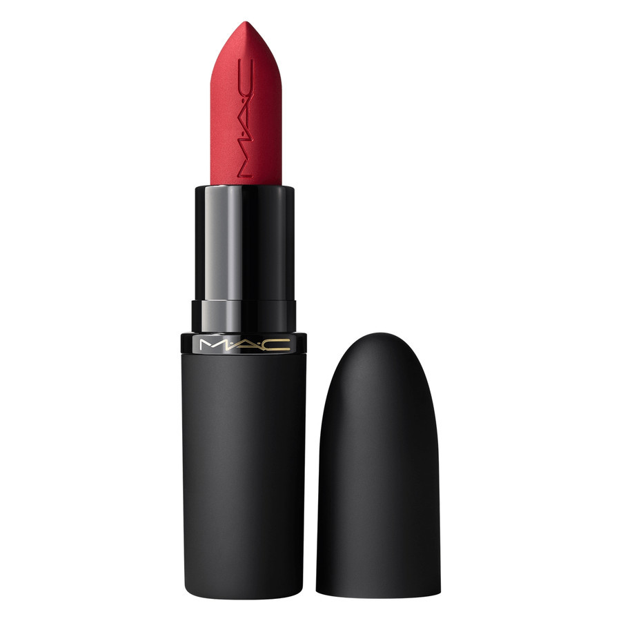 MAC Powder Kiss Hazy Matte Lipstick Ruby New 3.5g