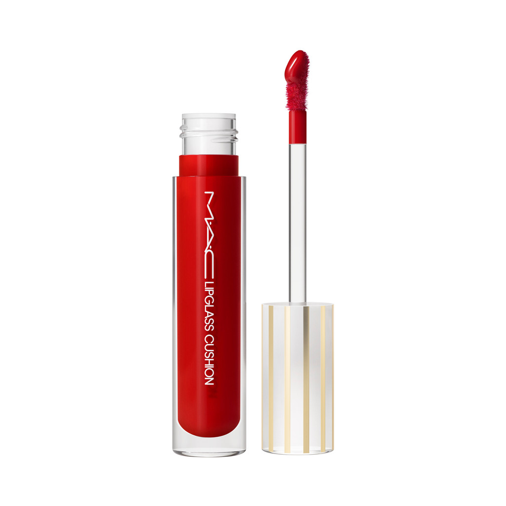 MAC Lipglass Cushion High-Pigment Lip Oil Tantrum