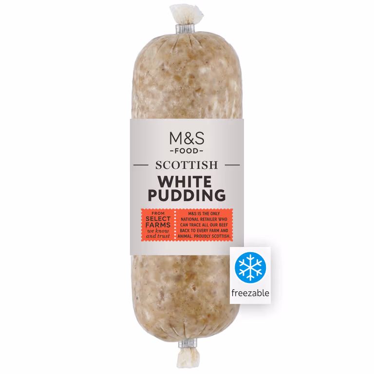 M&S Scottish White Pudding
