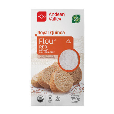 Quinoa Rød Mel Økologisk 350g Andean Valley