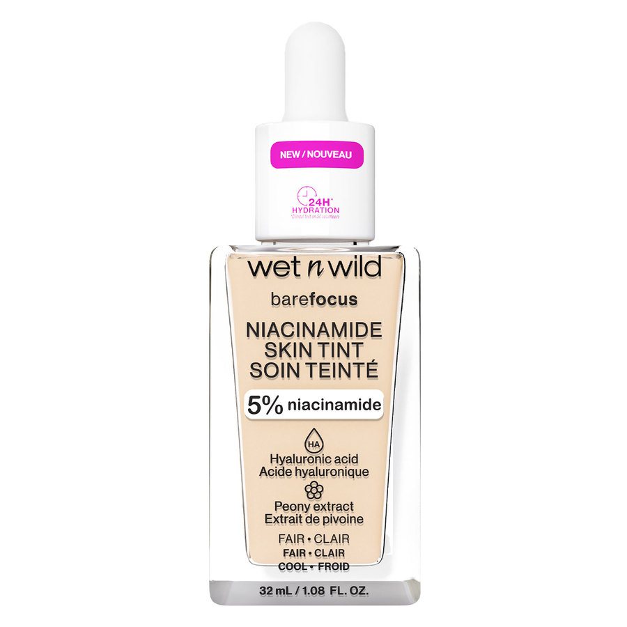 Wet n Wild Bare Focus Niacinamide Skin Tint Fair 32ml