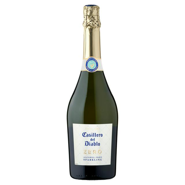 Casillero Del Diablo Zero 0.5% Low Alcohol Sparkling Wine Based Drink 75cl