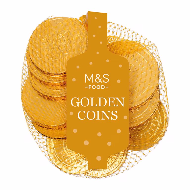 M&S Creamy Milk Chocolate Golden Coins