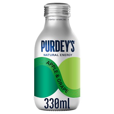 Purdey's Natural Energy Apple & Grape 330ml Bottle