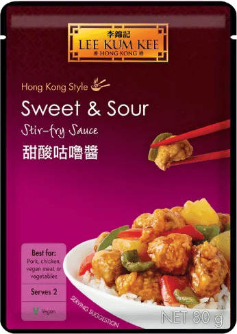 Lee Kum Kee Sweet & Sour Woksaus 80g
