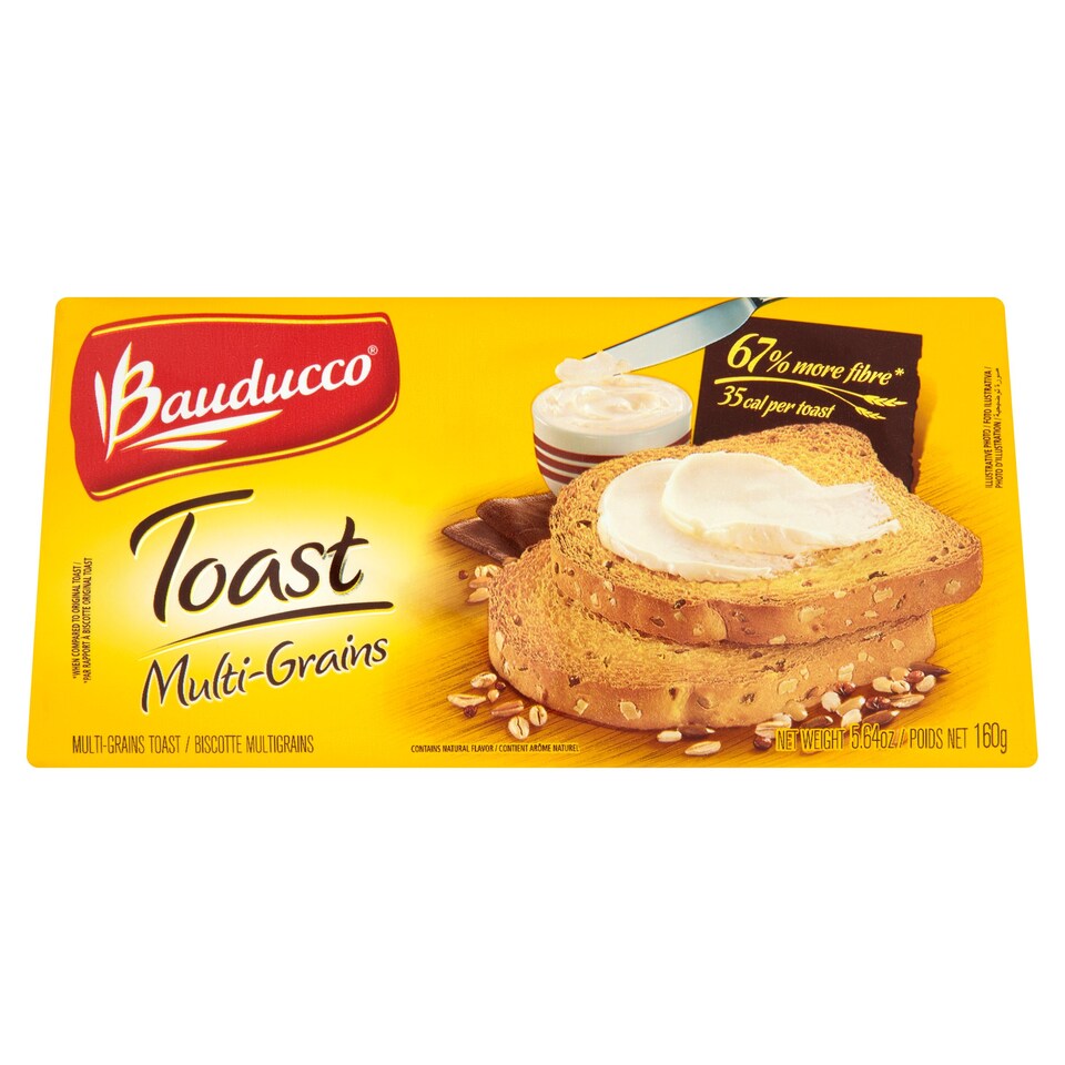 Bauducco Multi-Grains Toast 160g