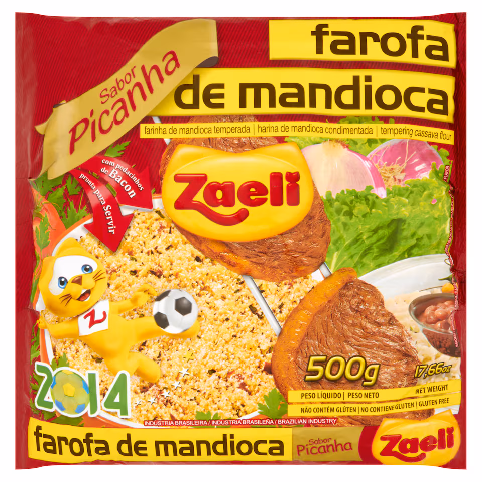 Zaeli Cassava Flour Seasoned 500G