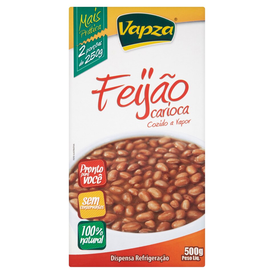 Vapza Steam Cooked Beans 500G