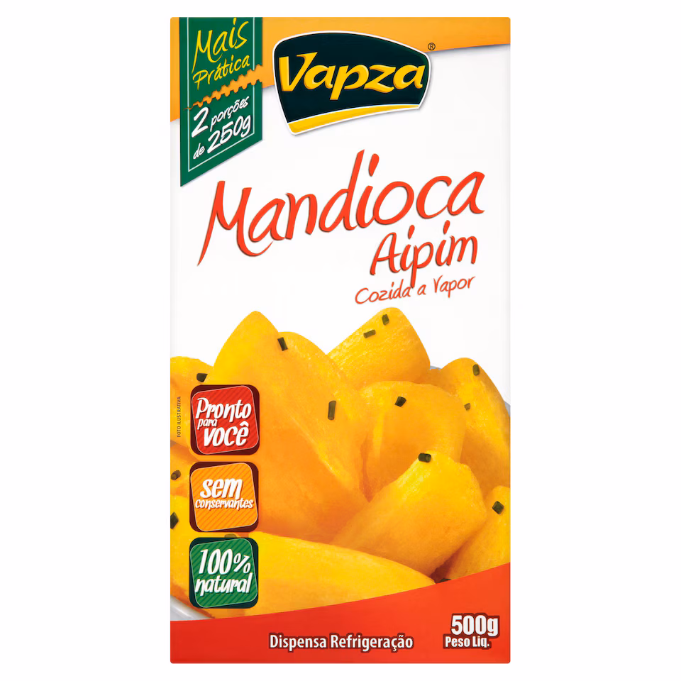 Vapza Steam Cooked Cassava 500G